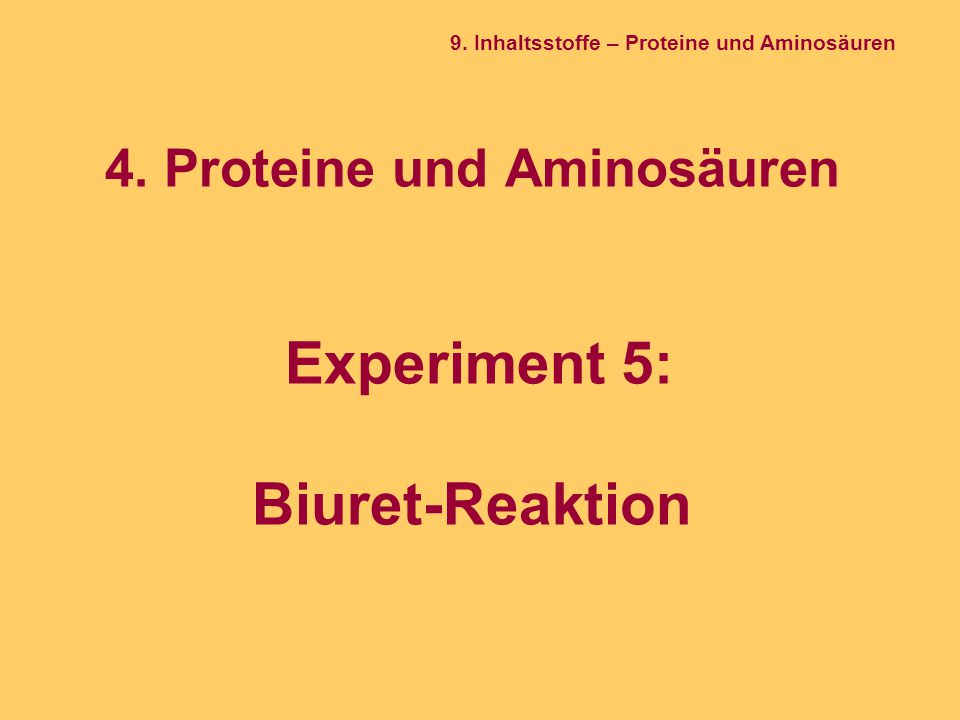 Papierchromatographie für Aminosäuren zur Gewichtsreduktion